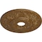Ekena Millwork Vienna Ceiling Medallion (Canopies up to 6 1/2"), 20"OD x 3 1/2"ID x 1 1/2"P, Smokey Topaz Crackle CM20VISTC - alternate 2